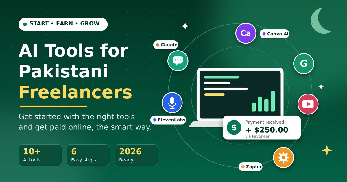 AI Tools for Pakistani Freelancers: How to Get Started and Get Paid Online